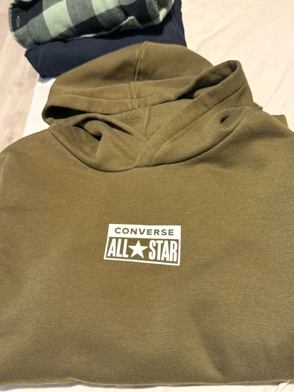 Converse Kids Olive Green Sweatshirt & Jogger Set